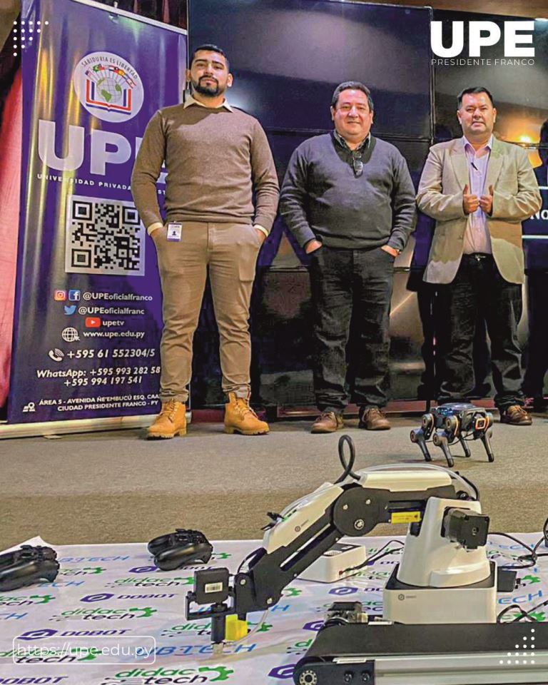 Robótica, Ingeniería e Inteligencia Artificial - Jornada Informativa en la UPE