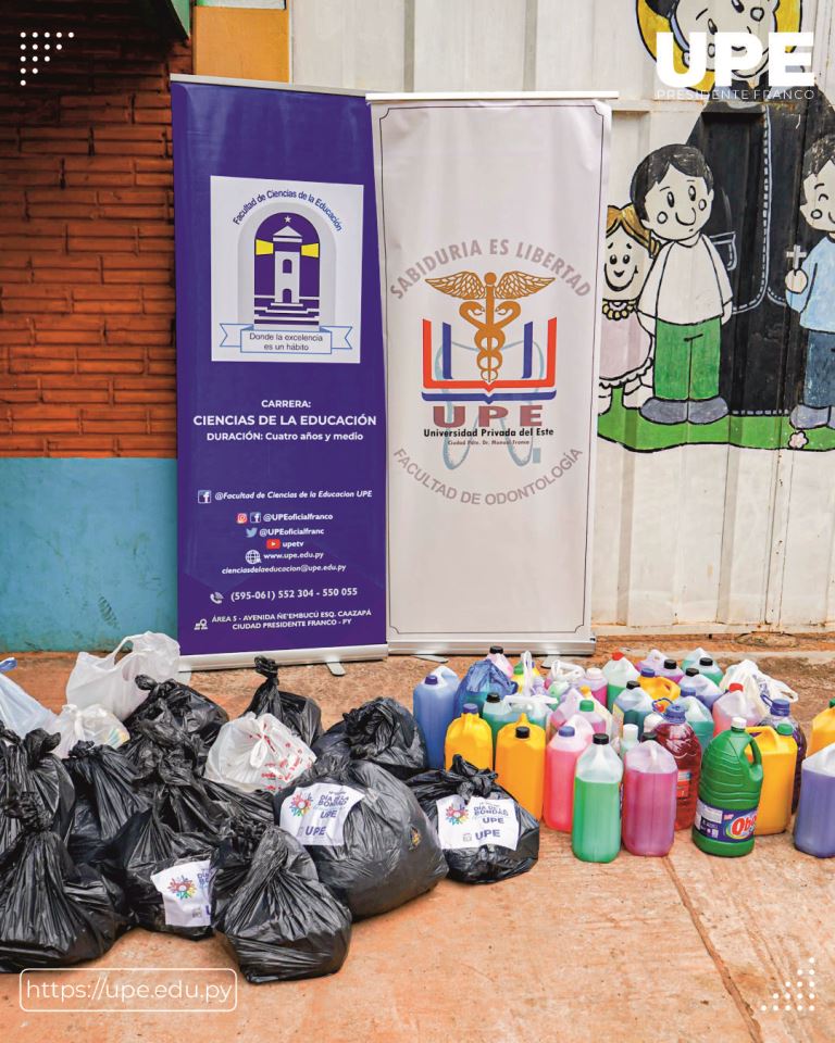 UPE entrega Donaciones por el Día de la Bondad Universitaria: Generosidad y Apoyo Comunitario