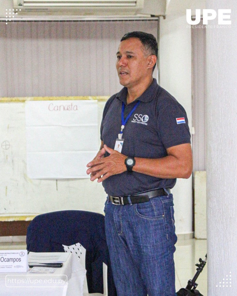 Bomberos realizan Curso de Capacitación en la UPE