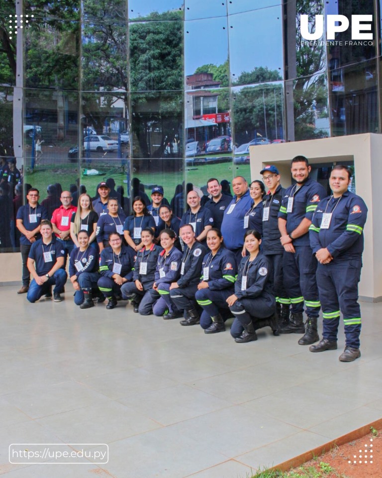 Bomberos realizan Curso de Capacitación en la UPE