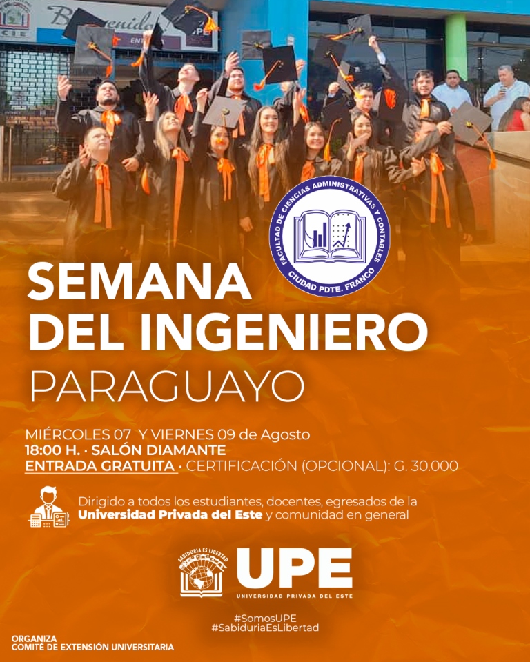 Semana del Ingeniero Paraguayo en la UPE