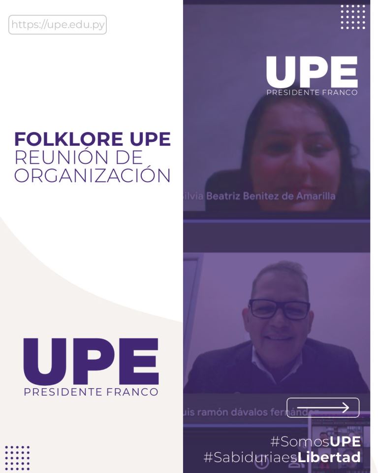 Folklore en la UPE: Reunión de organización