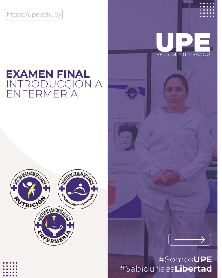 Examen de Introducción a la Enfermería en UPE: Fortaleciendo la Base Teórica