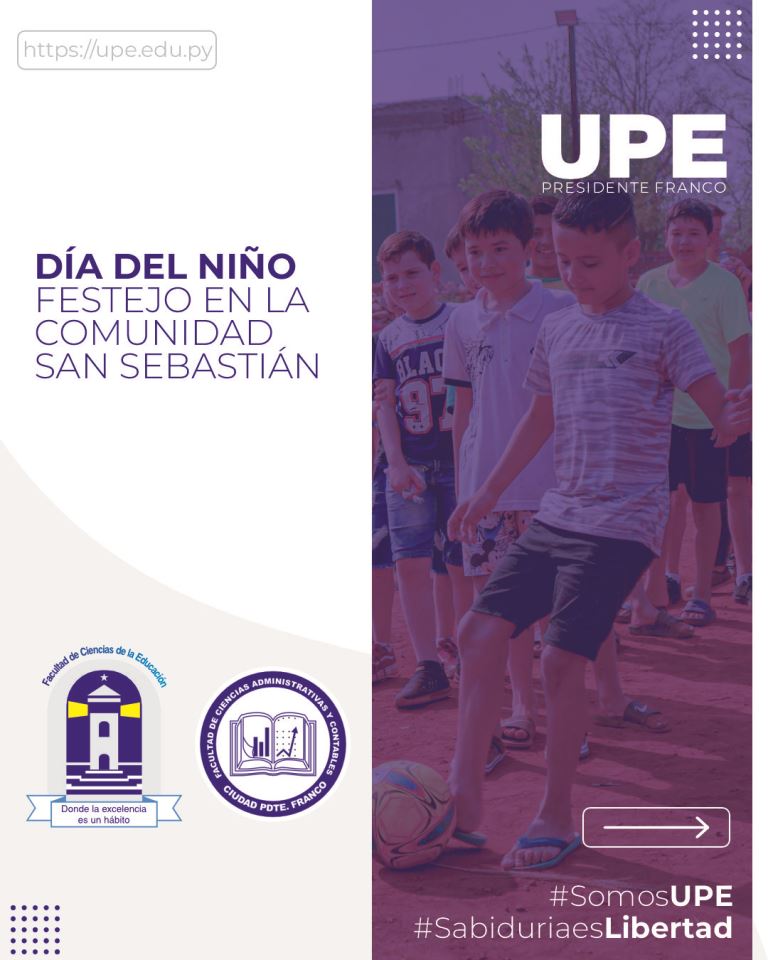 UPE Celebra el Día del Niño con los Pequeños del Barrio San Sebastián