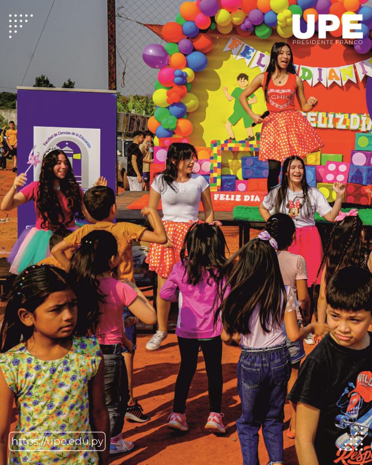 UPE Celebra el Día del Niño con los Pequeños del Barrio San Sebastián