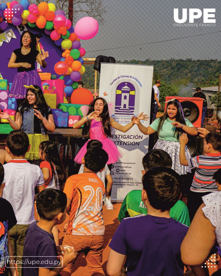 UPE Celebra el Día del Niño con los Pequeños del Barrio San Sebastián