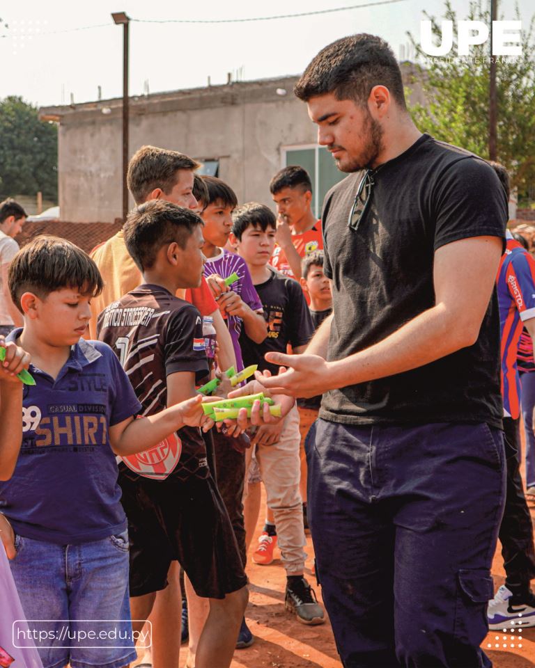 UPE Celebra el Día del Niño con los Pequeños del Barrio San Sebastián