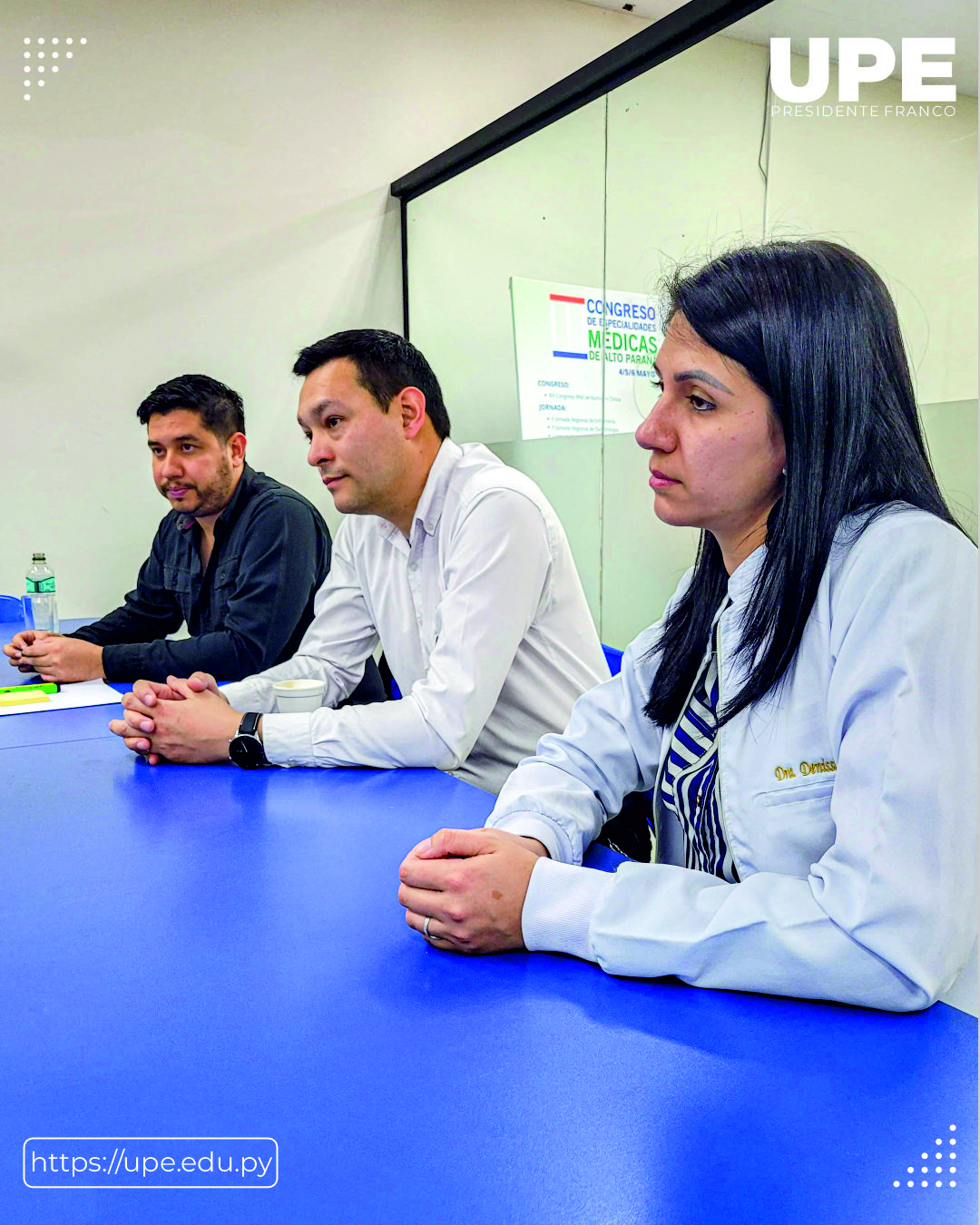 Reunión entre UPE y Lasca: Potenciando la Formación y la Investigación en Ciencias Médicas