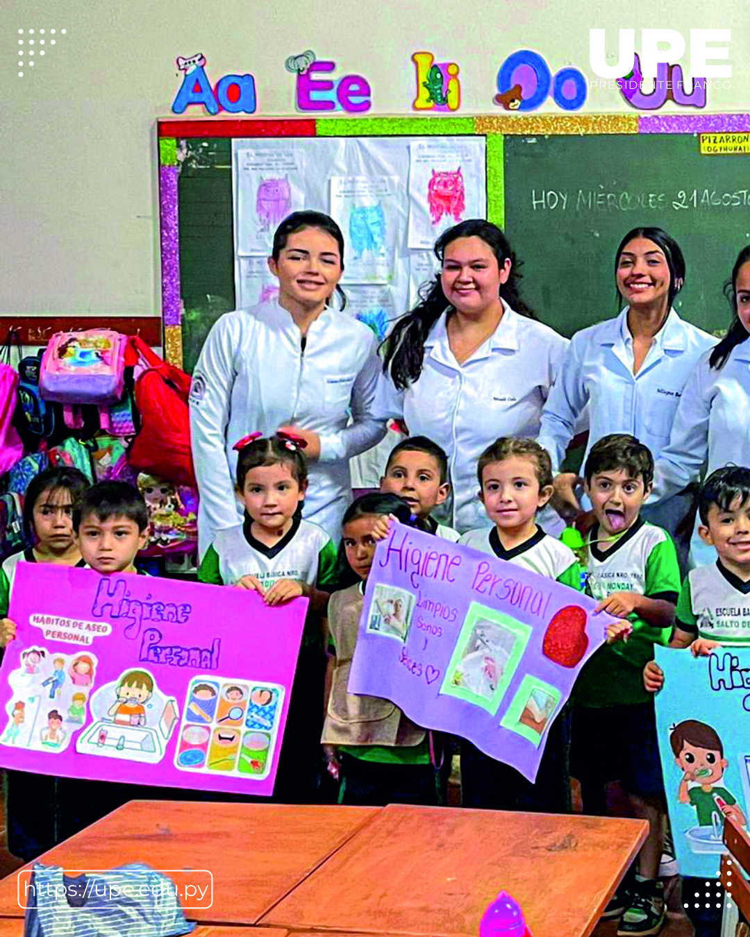Charla de Higiene Personal en la Escuela Saltos del Monday: Compromiso con la Salud