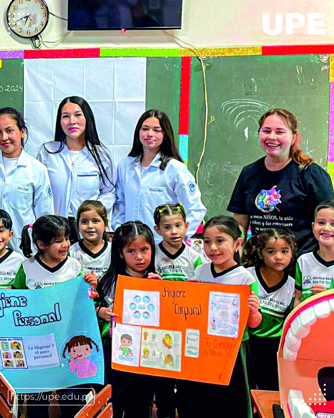 Charla de Higiene Personal en la Escuela Saltos del Monday: Compromiso con la Salud