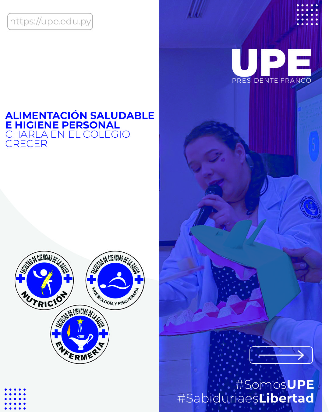 Promoción de la Salud en Niños: Charla Educativa en el Colegio CRECER