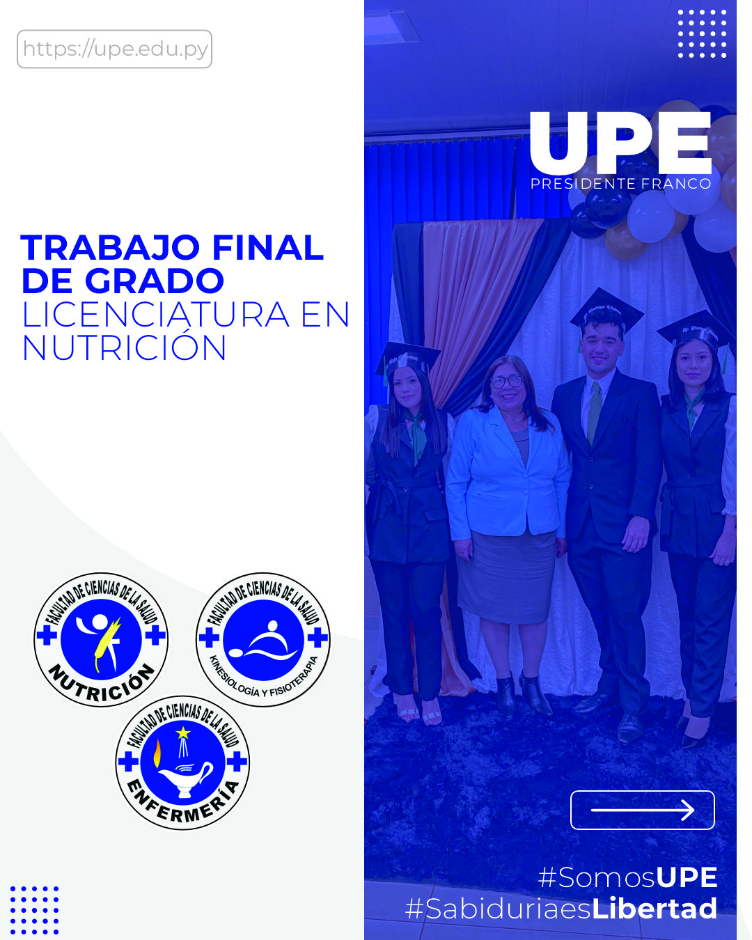 Nuevos Egresados en Nutrición: Defensa de Trabajo Final de Grado en la UPE