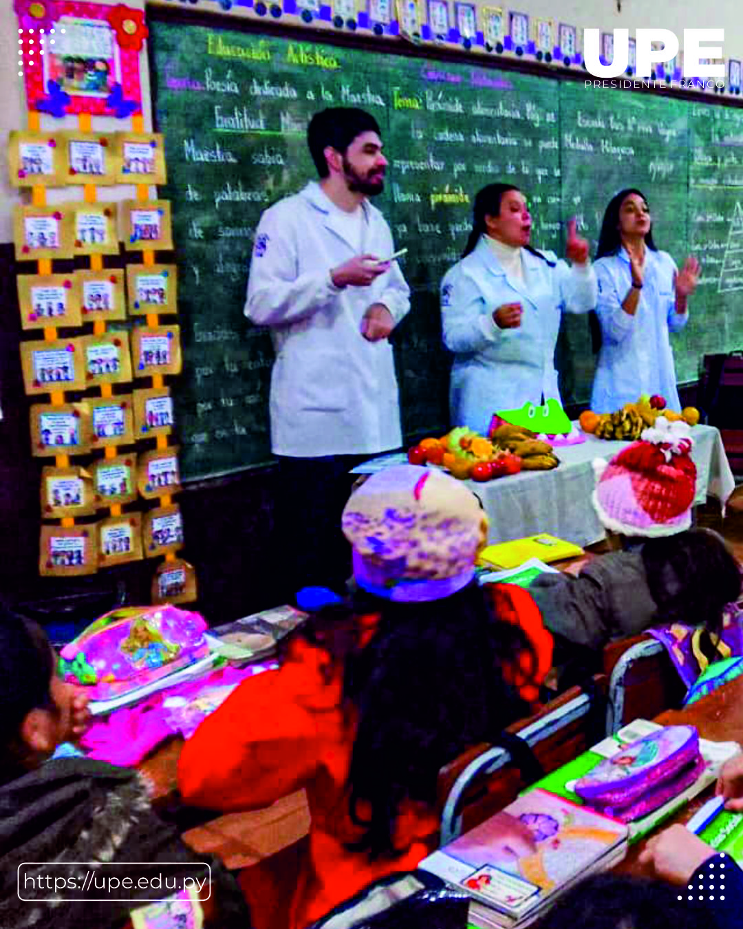 Charla Educativa en  la Escuela Medalla Milagrosa: Práctica Profesional de Enfermería