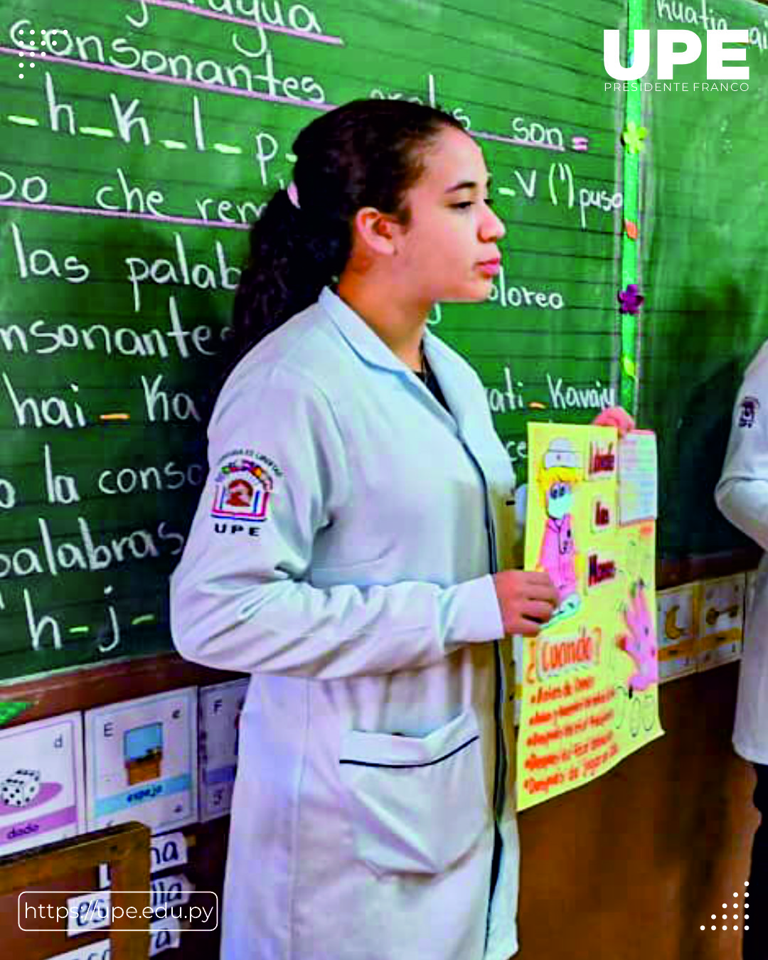 Promoviendo Hábitos Saludables: Estudiantes de Enfermería visitan la Escuela Santa Rosa de Lima