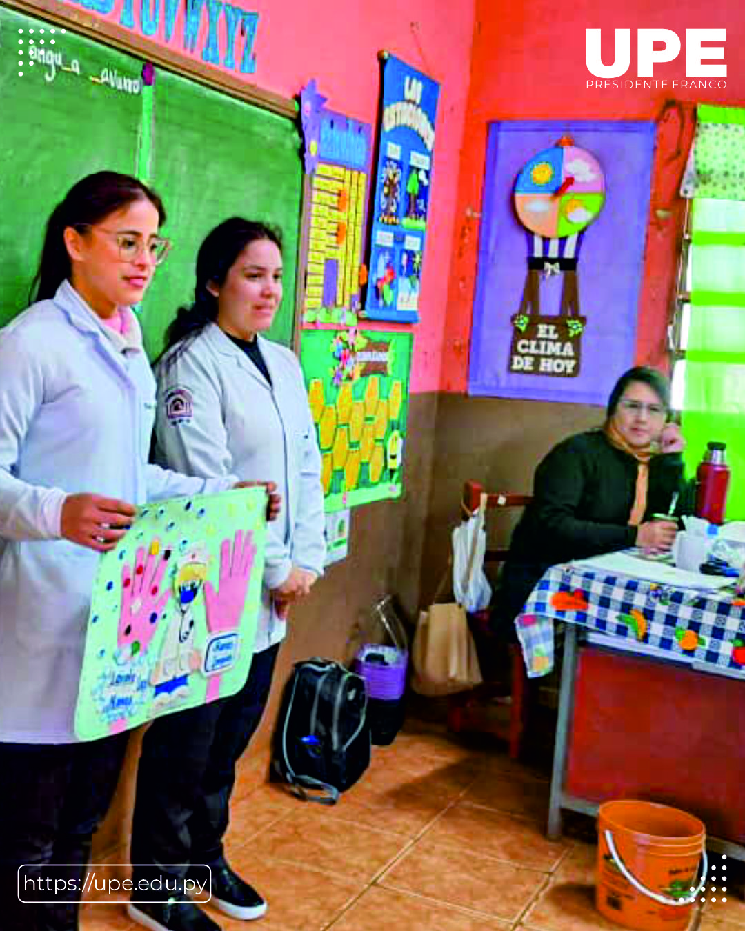 Promoviendo Hábitos Saludables: Estudiantes de Enfermería visitan la Escuela Santa Rosa de Lima