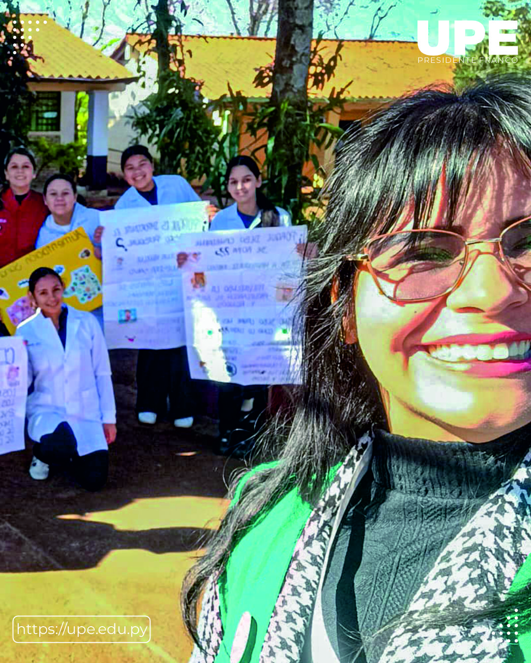 Promoviendo Hábitos Saludables: Estudiantes de Enfermería visitan la Escuela Santa Rosa de Lima