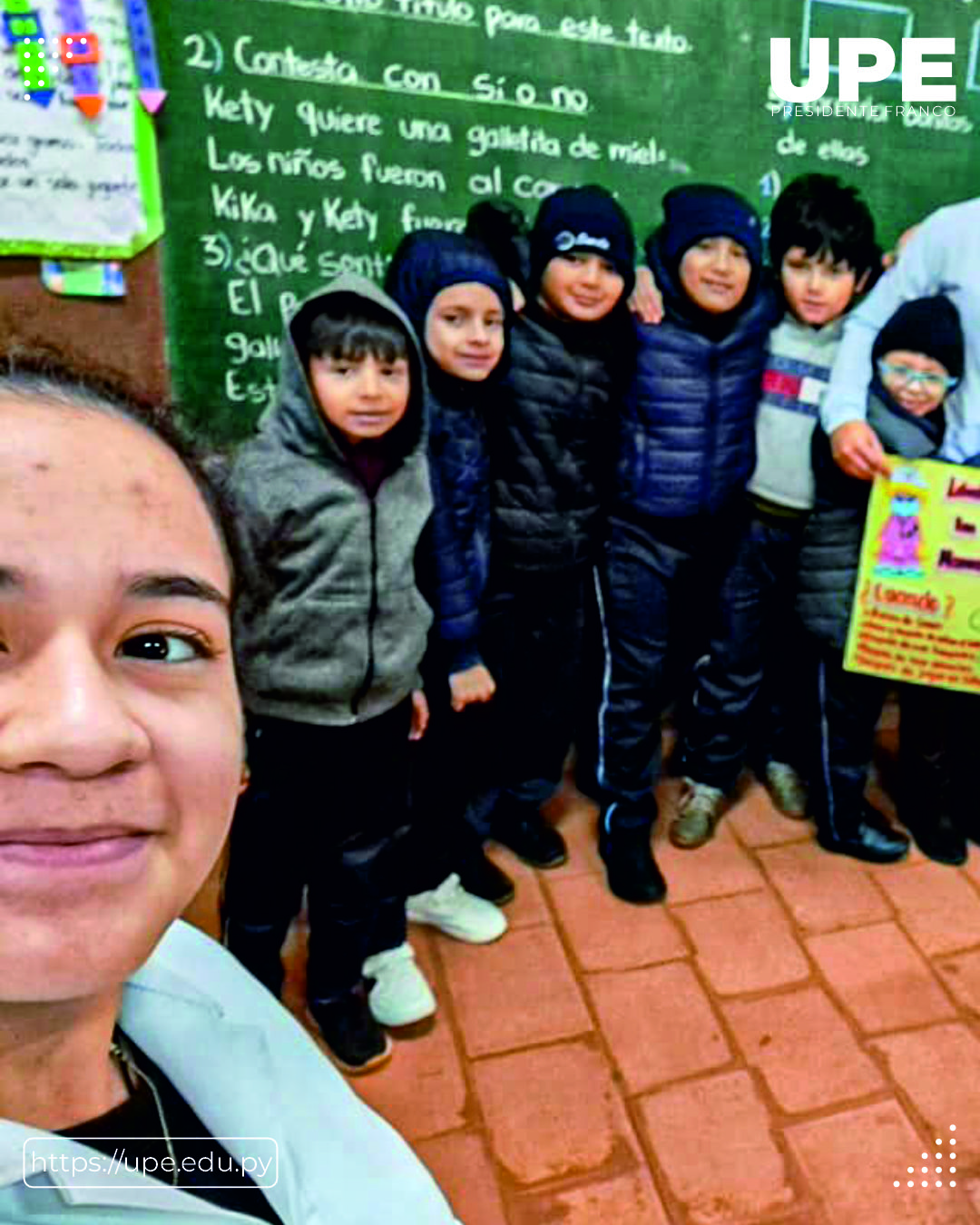 Promoviendo Hábitos Saludables: Estudiantes de Enfermería visitan la Escuela Santa Rosa de Lima