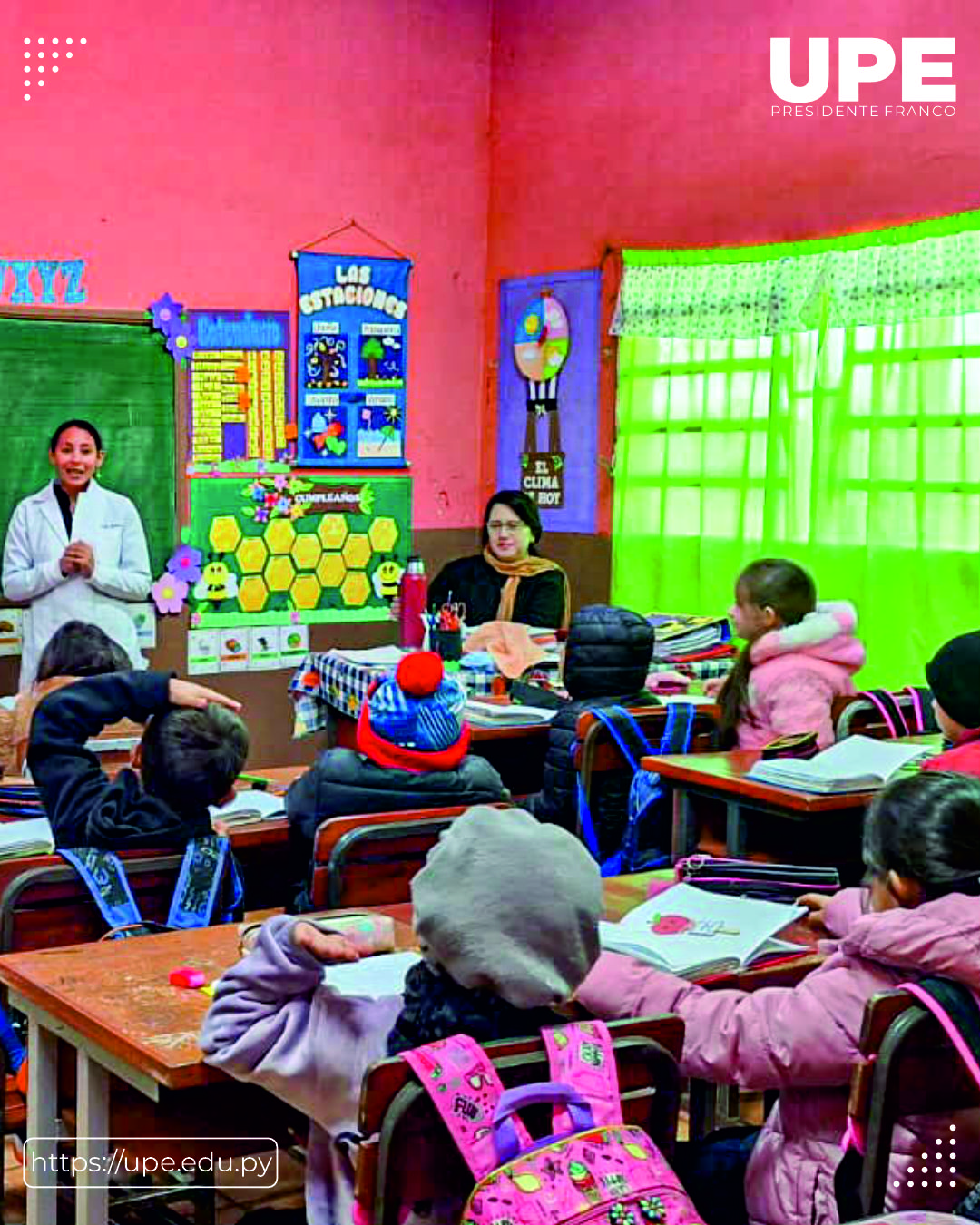 Promoviendo Hábitos Saludables: Estudiantes de Enfermería visitan la Escuela Santa Rosa de Lima