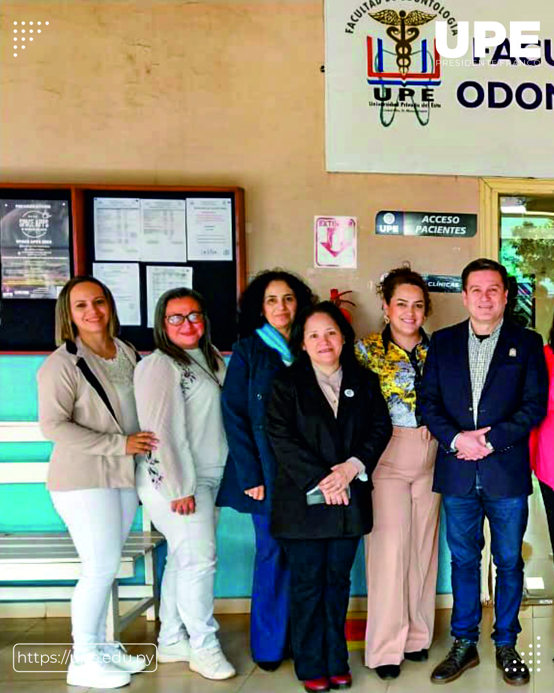 VISITA DE PARES EVALUADORES DE ANEAES A ODONTOLOGÍA UPE FRANCO