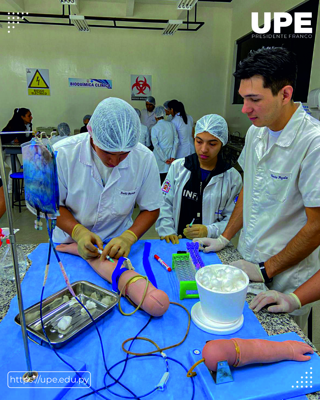 Aulas Prácticas en Ciencias de la Salud: Aprendizaje Colaborativo entre estudiantes