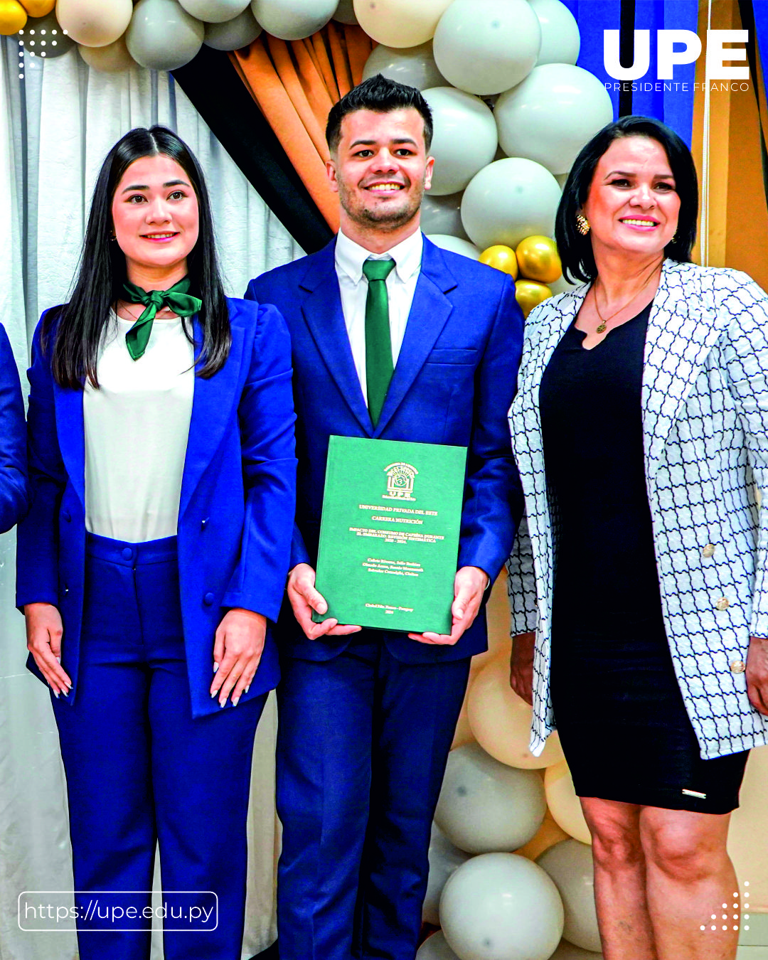 Nuevos Nutricionistas de UPE Abordan la Cafeína y el Embarazo en su Trabajo Final de Grado