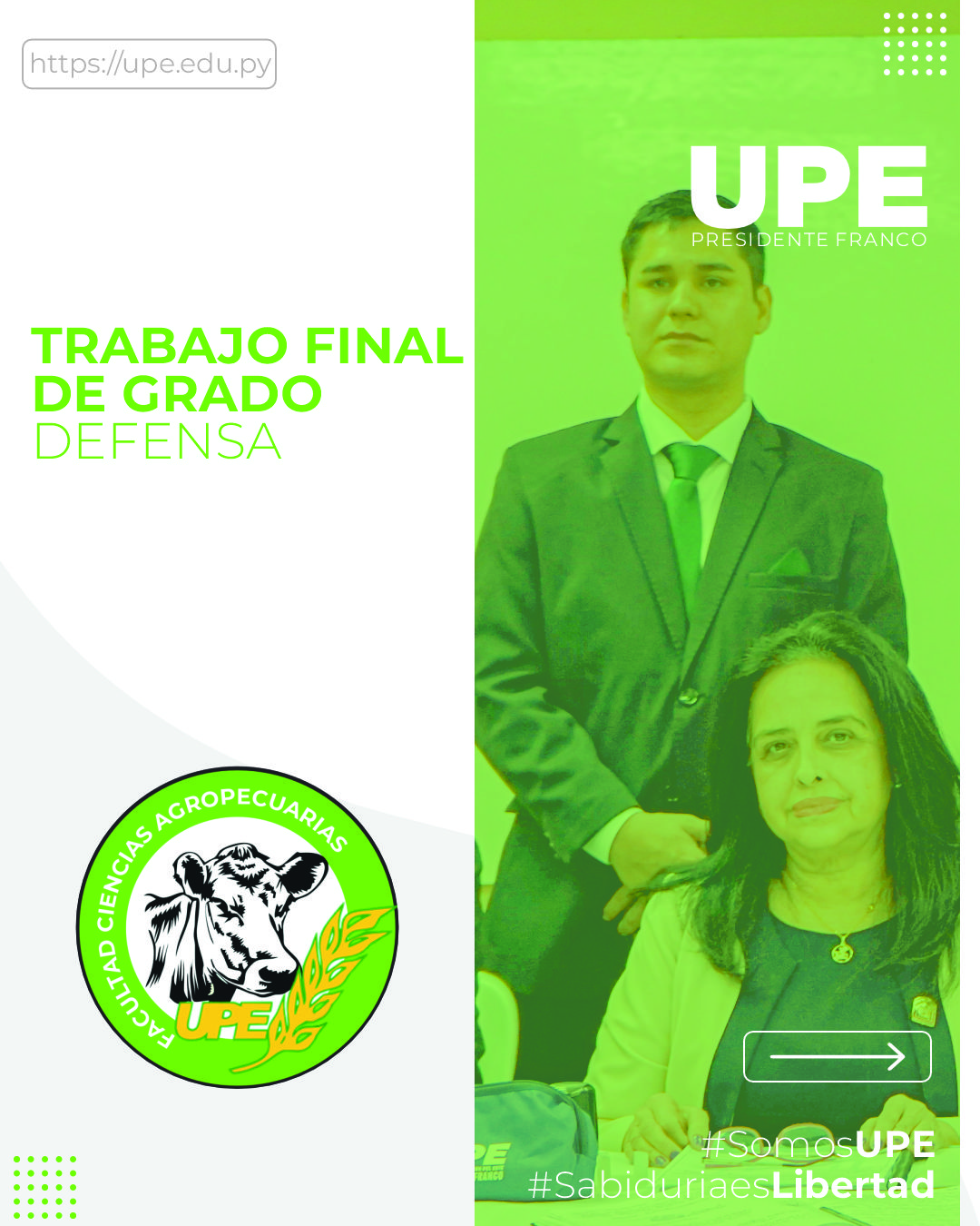 UPE Celebra la Defensa de Trabajos Finales en Ciencias Agropecuarias