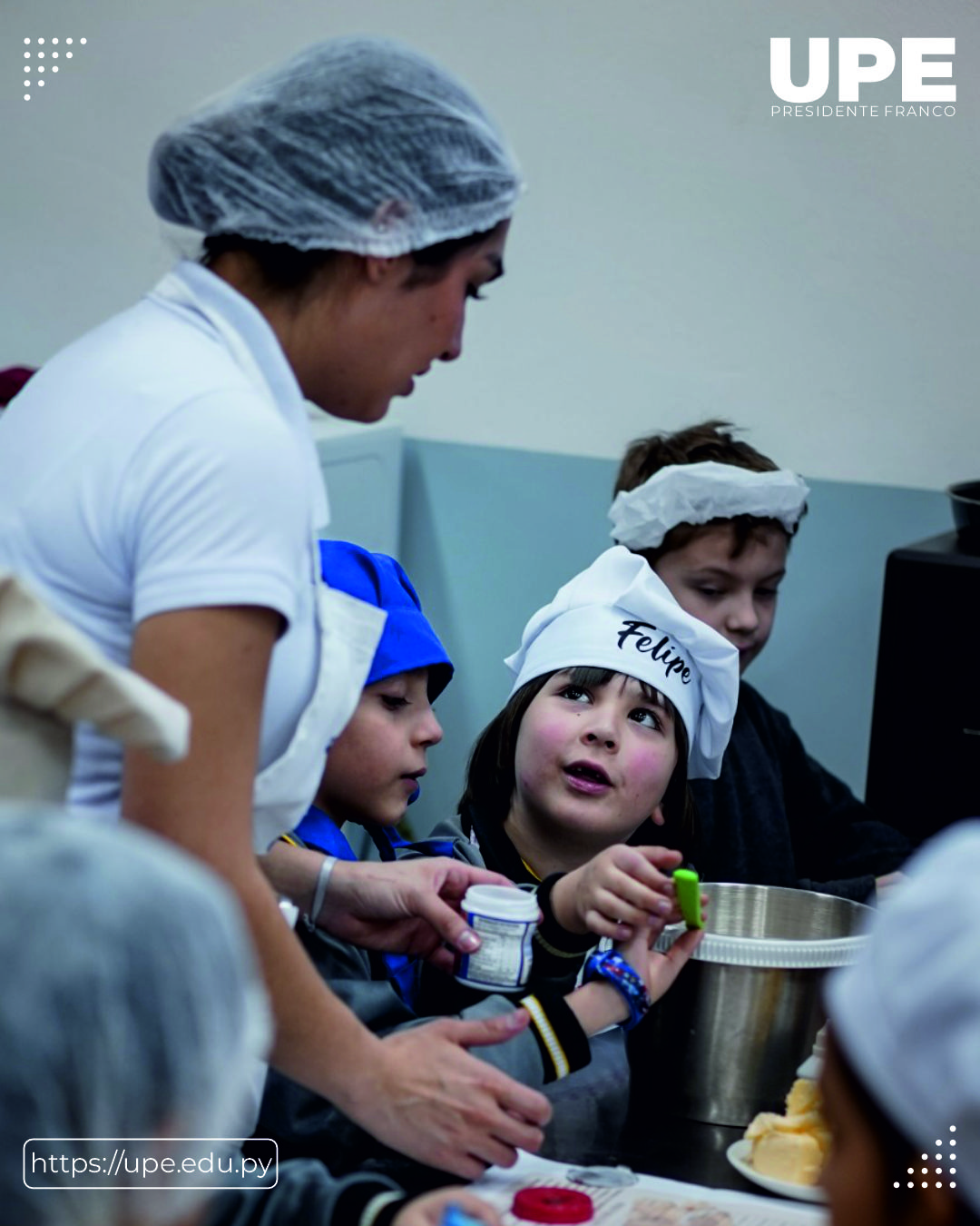 Iniciativa Educativa entre la UPE y el Colegio El Redentor: Nutrición y Educación