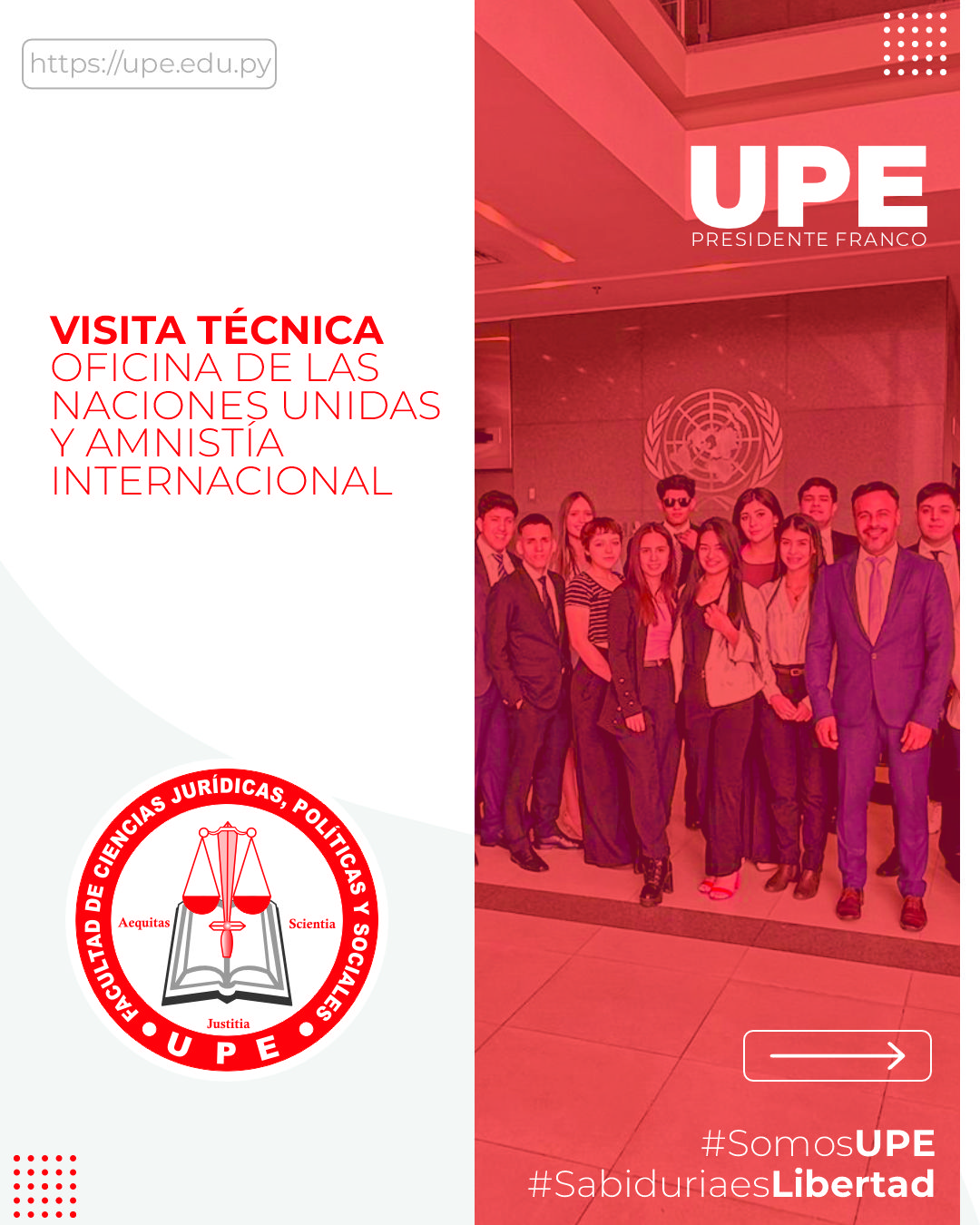 Visita Técnica a la Oficina de informaciones de las Naciones Unidas y la Amnistía Internacional 