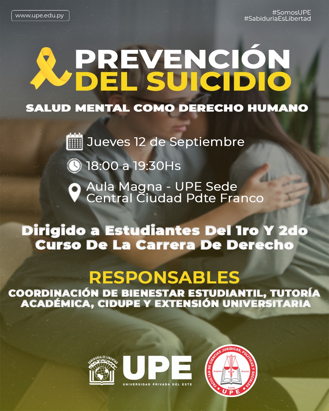 Conferencia Académica: Salud Mental como Derecho Humano y Prevención del Suicidio