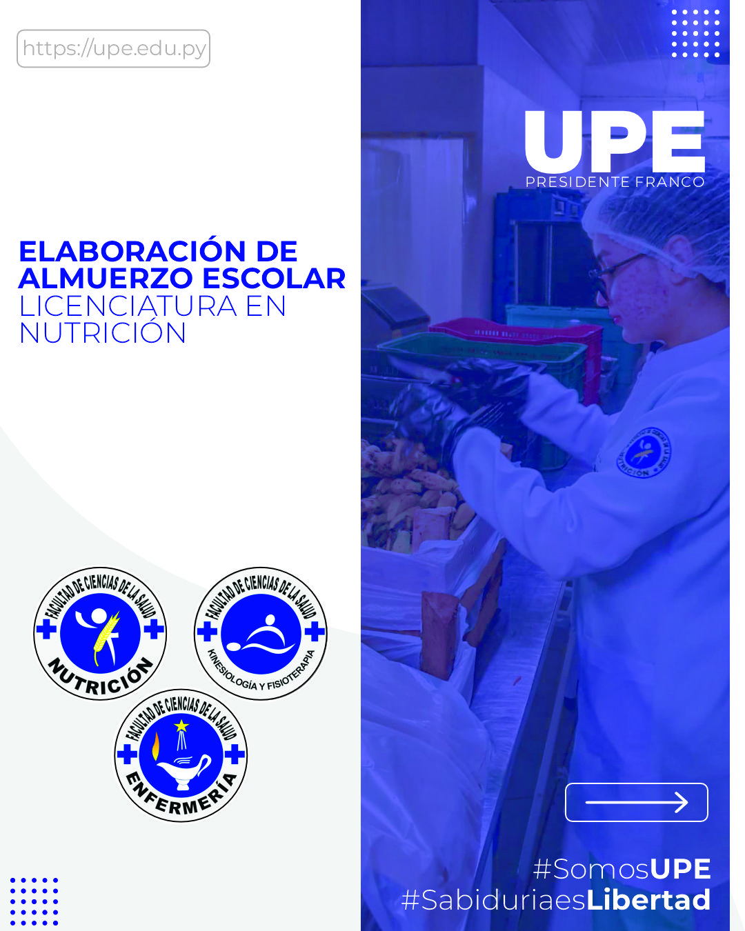 Estudiantes de Nutrición Elaboran Almuerzo Escolar Saludable: Práctica Profesional