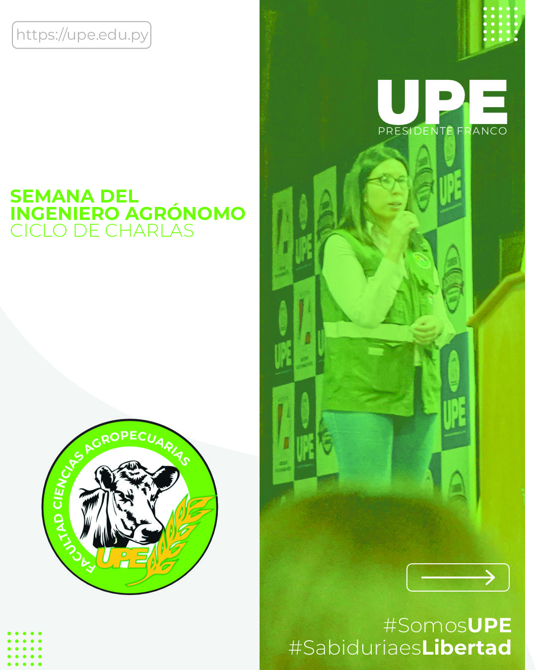 Comienza la Semana del Ingeniero Agrónomo: Ciclo de Charlas en UPE Franco