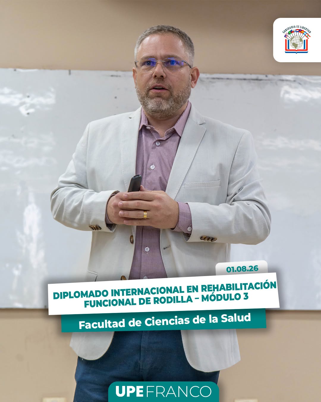 Diplomado Internacional en Rehabilitación Funcional de Rodilla – Módulo 3