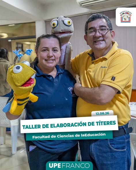 Ciencias de la Educación desarrolló Taller de Elaboración de Títeres