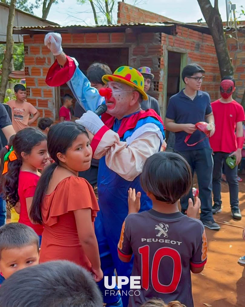 UPE Franco acompañó iniciativa solidaria por el Día del Niño