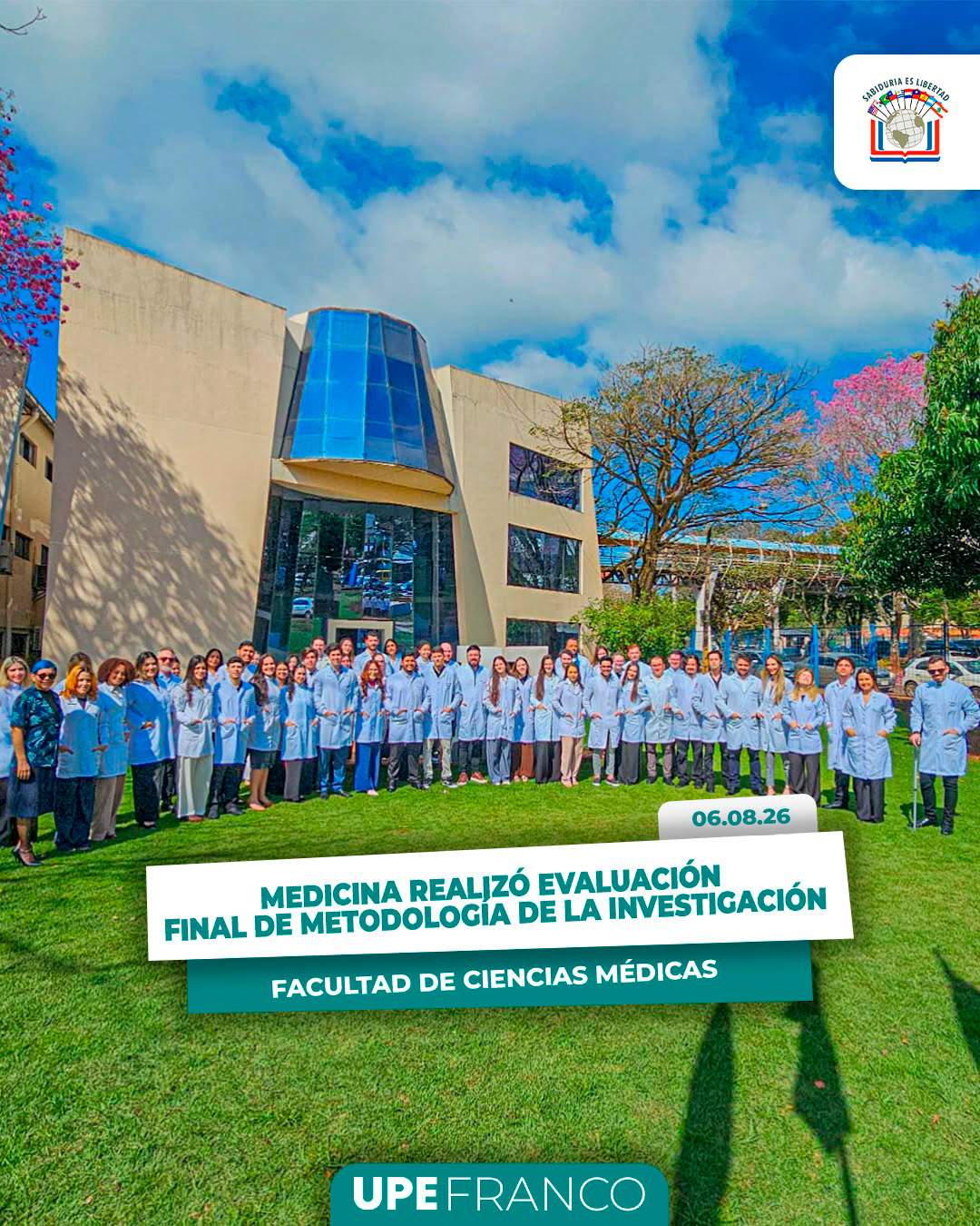 Medicina realizó evaluación final de Metodología de la Investigación