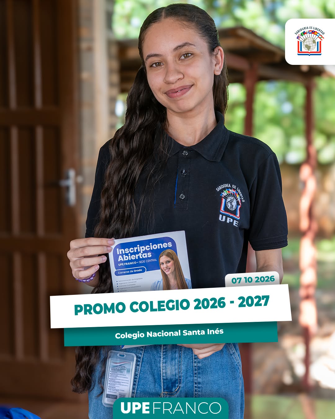 PROMO COLEGIOS 2026/2027 | COLEGIO NACIONAL SANTA INÉS