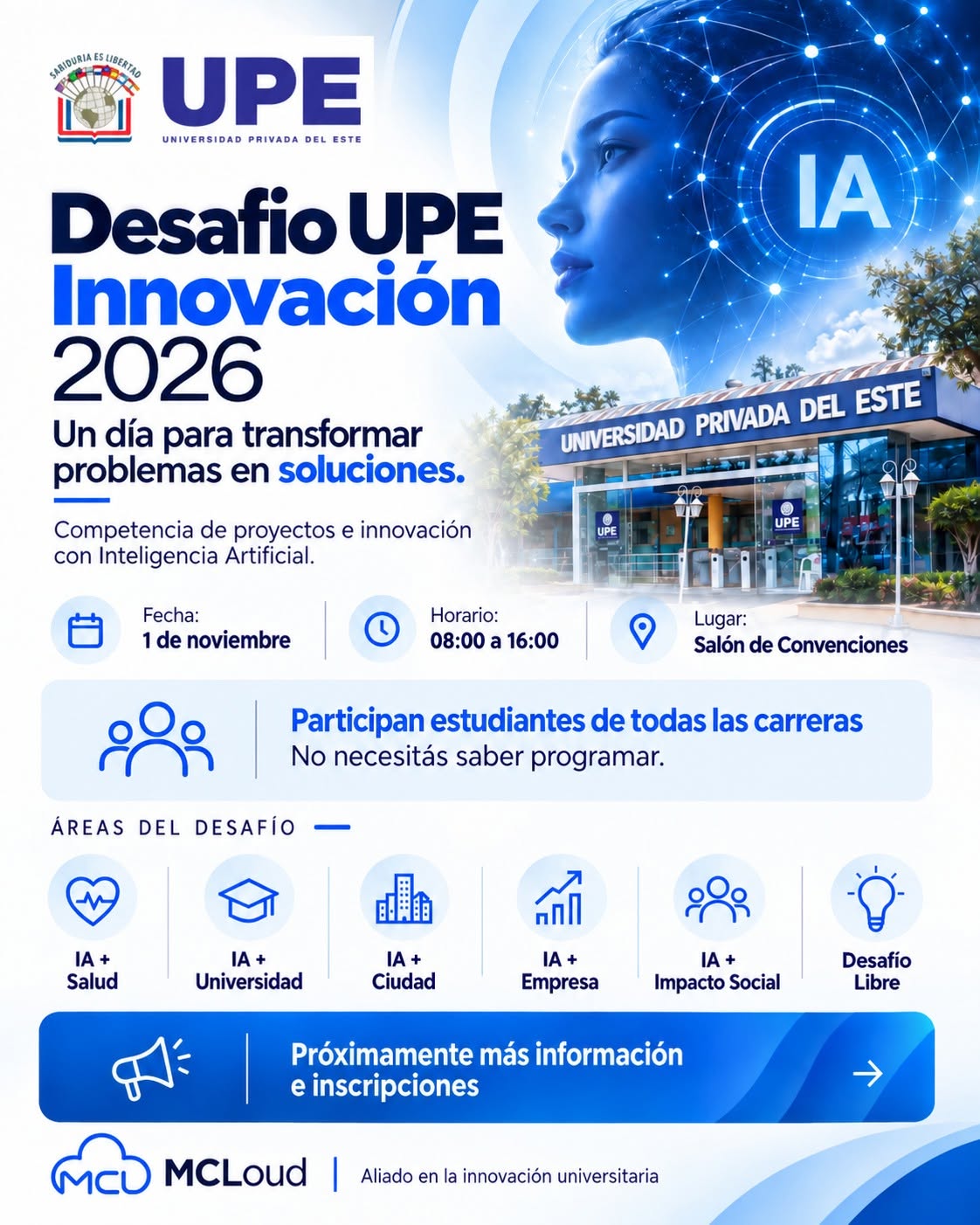 DESAFÍO UPE INNOVACIÓN 2026 | UN DÍA PARA TRANSFORMAR PROBLEMAS EN SOLUCIONES